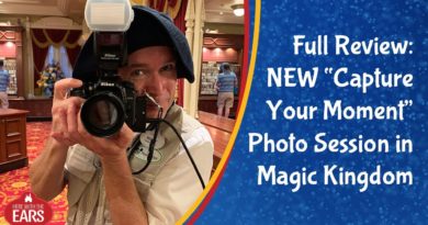 New "Capture Your Moment" Photo Session in Magic Kingdom