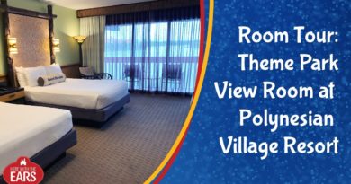 Full Room Tour of Disney's Polynesian Village Resort Room with a Theme Park View