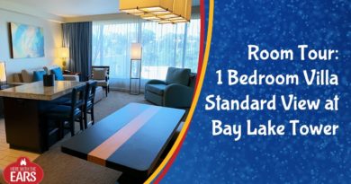 Full Room Tour of Disney's Bay Lake Tower One Bedroom Villa with a Standard View