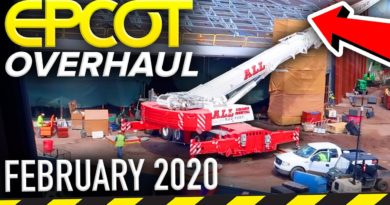 Epcot Overhaul Construction Tour - February 2020