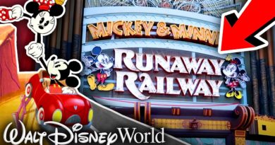 Runaway Railway Signage Installed - Disney News