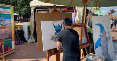 Buying Disney Art From Festival Of The Arts - Huge Epcot Construction Update - Trying More Food