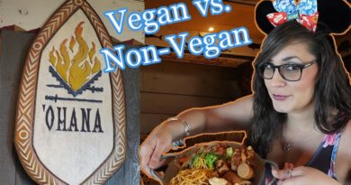 'Ohana Polynesian Steakhouse - Vegan & non-vegan dinner food review