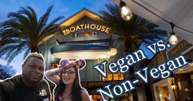 The Boathouse Restaurant - Vegan & non-vegan food review - Disney Springs