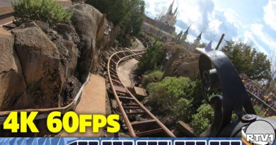 Seven Dwarfs Mine Train - Full Ride - Steady Cam