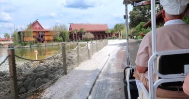 What Does a Very Empty Walt Disney World Look Like ? Resort Tour - Looking Over Closed Magic Kingdom