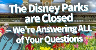 The Disney Parks are Closed - We're Answering ALL of Your Questions