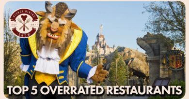 Top 5 Overrated Restaurants - Disney Dining Show