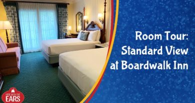 Full Room Tour of Disney's Boardwalk Inn Room with a Standard View