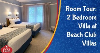 Full Room Tour of Disney's Beach Club Villa Two Bedroom Villa