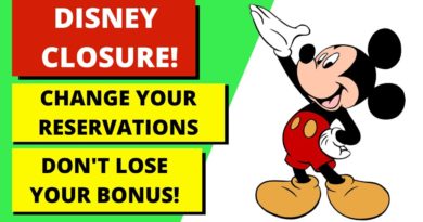 How To Change Reservations During Disney Closure