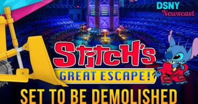 STITCH'S GREAT ESCAPE To Be Demolished at Walt Disney World