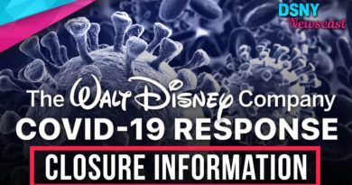 DISNEY CLOSURE INFORMATION - Walt Disney Company's COVID-19 Response