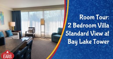 Disney's Bay Lake Tower - Room Tour - 2 Bedroom Villa Standard View