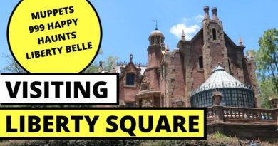 Visiting Liberty Square - Muppets, Haunted Mansion, and Liberty Belle