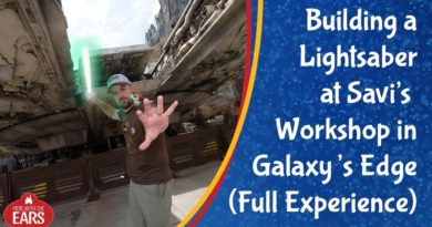 Building a Lightsaber at Savi's Workshop in Galaxy's Edge
