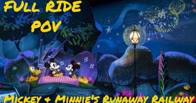 Mickey & Minnie's Runaway Railway: FULL RIDE POV - Inside the Magic