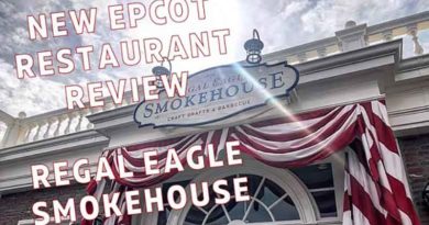 New EPCOT Restaurant - Regal Eagle Smokehouse Review - Inside the Magic