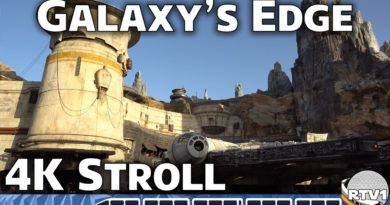 Relaxing Stroll - Star Wars Galaxy's Edge at Golden Hour - Resort TV 1 | Mouse and Castle