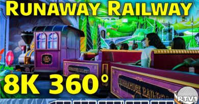 Mickey & Minnie's Runaway Railway in 8K 360° - Resort TV 1 | Mouse and Castle