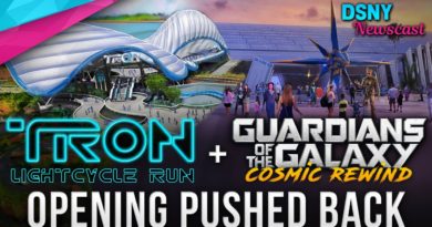 RUMORED DELAYS for TRON & Guardians of the Galaxy at Disney World