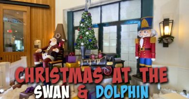Christmas at the Swan & Dolphin at Walt Disney World!