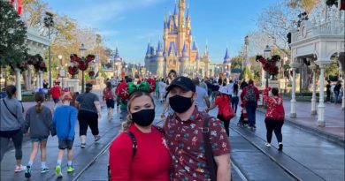 We spent Christmas Eve at Disney’s Magic Kingdom