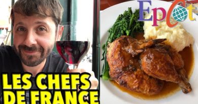 Les Chefs de France in EPCOT 3 Course Meal!