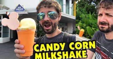 Candy Corn Milkshake at Magic Kingdom - Worst Drink Ever?!