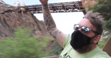 Intensely Riding Disney’s Expedition Everest Coaster 15 Times In Row To Celebrate It’s Anniversary