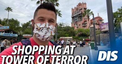 Shopping at The Twilight Zone Tower of Terror Gift Shop in Disney's Hollywood Studios