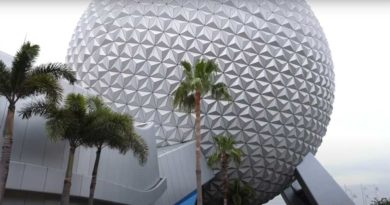 Spaceship Earth LED Installation begins - Disney News