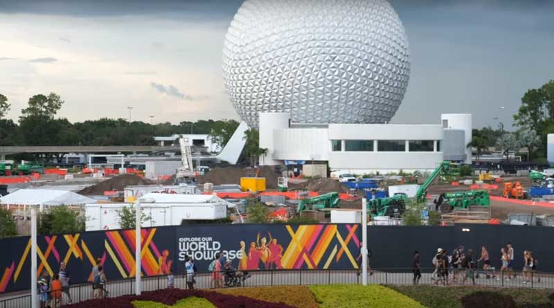 THINGS GETTING READY TO OPEN at EPCOT! - July 2021 Construction Update | Mickey Views